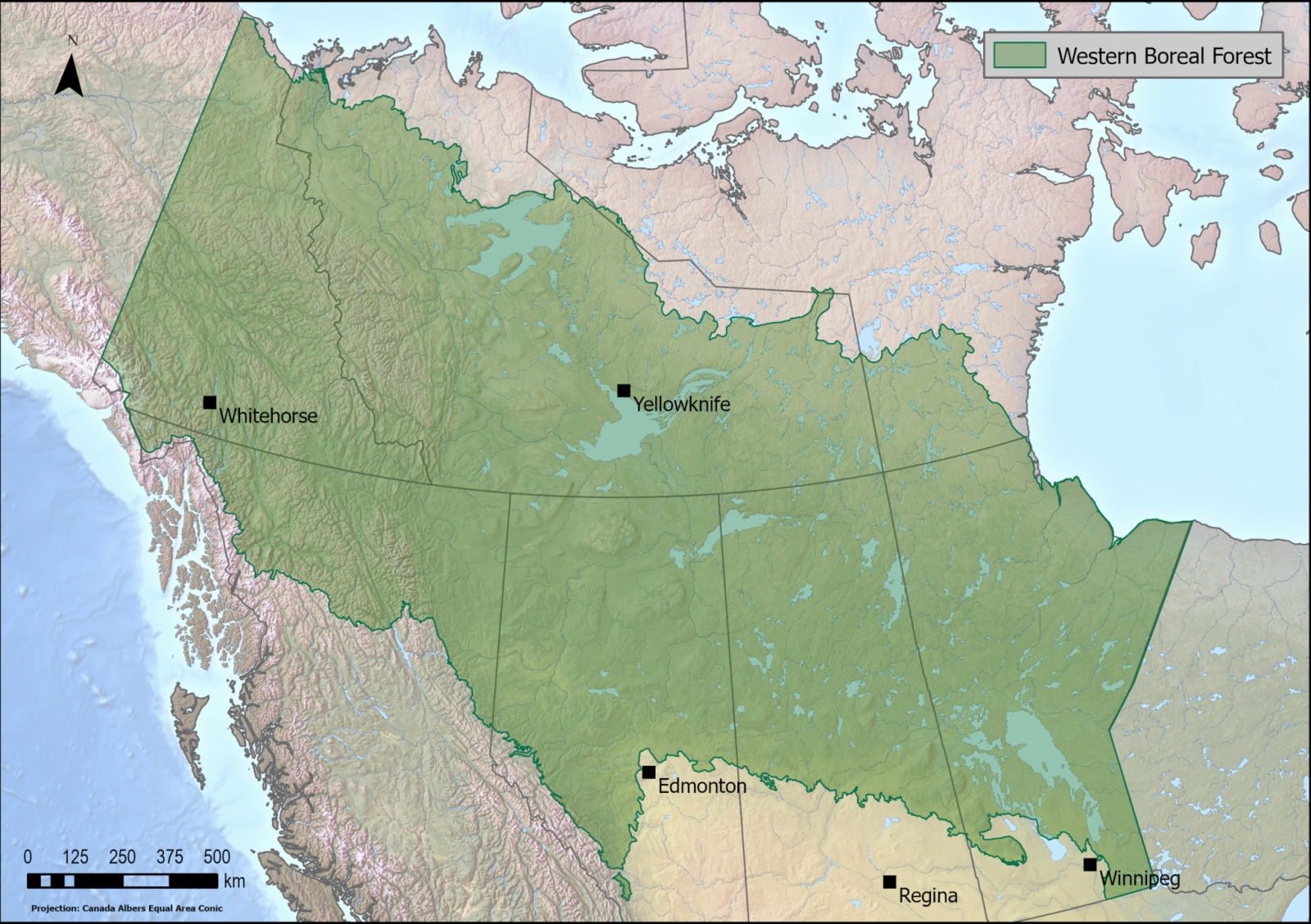 canada western boreal forest