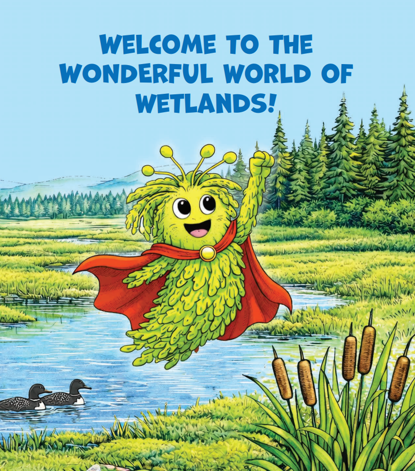 Boreal wetland activity booklet cover